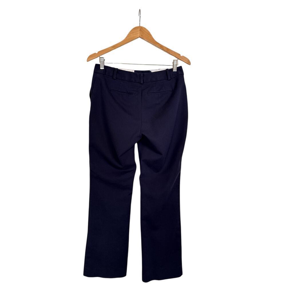 Talbots Women's Mid Rise Bi-Stretch Freeport Curvy Fit Ankle Pants Size 10P Blue - Picture 5 of 8